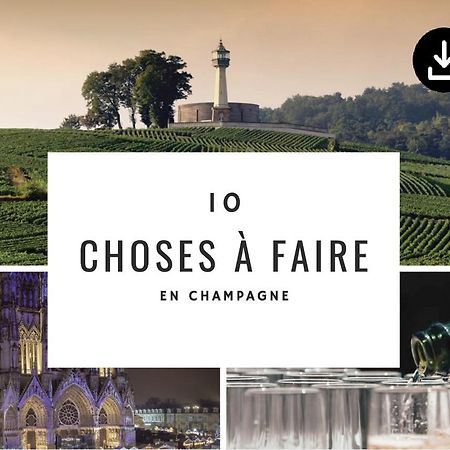 Charmant Studio En Champagne - Sparkling-Life Matougues Bagian luar foto